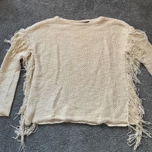 Ralph Lauren Fringe Sweater